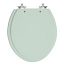 Ver imagem 1 de Assento Laqueado Oval Verde Claro Tampa para Vaso Universal