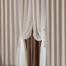 Cortina Maju Tabaco com Voil 3,00M X 2,50M - Acompanha Varão - 2
