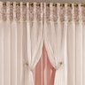 Cortina Divine Rosê com Voil 2,00M X 1,70M - 2