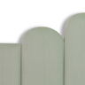 Cabeceira Casal Veludo 140x77 Cama Box Modulada Concha Verde Água - 4