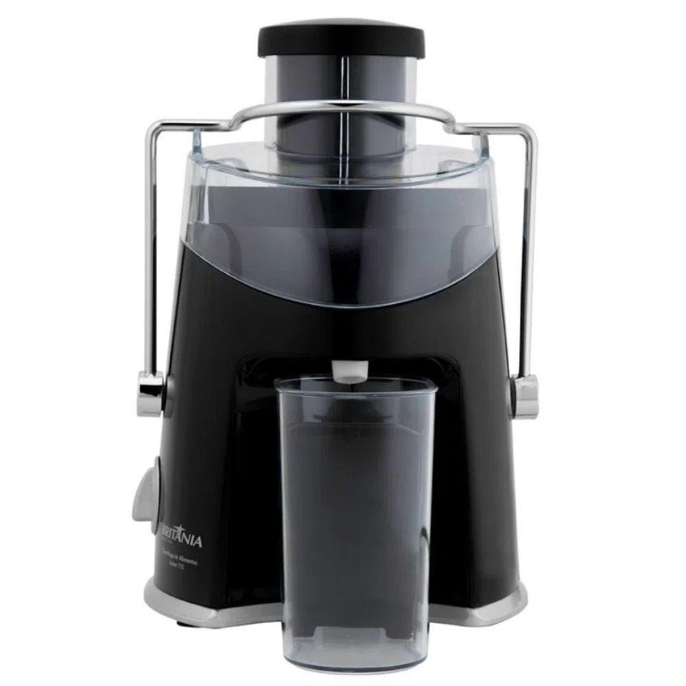 Centrífuga de Alimentos Juicer 700 400w Preta Britânia 220v - 2