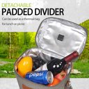 Ver imagem 2 de Bolsa Térmica para Vinhos Kato (cinza 4 Garrafas)