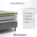 Ver imagem 3 de Colchão Casal Molas Ensacadas Baker 138x188x20 Bom Pastor
