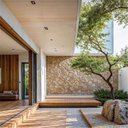 Ver imagem 5 de Forro Teto Leve Base de Polímero Pead Nogueira Frisado 295cm X 25cm 0,8cm de Espessura Formaco Decor