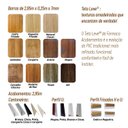 Ver mais imagens de Forro Teto Leve Base de Polímero Pead Nogueira Frisado 295cm X 25cm 0,8cm de Espessura Formaco Decor