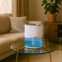 Ver imagem 6 de Desumidificador Antimofo Secar Ar Elétrico 2000ml Led Lâmpada Ambiente 7 Cores Branco Importway