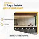 Ver imagem 3 de Kit 6 Bancos Quadrado Junco Argila para Bancada Alta Cozinha Área Gourmet Bistrô Piscina Bar