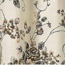 Ver imagem 3 de Cortina Algodão Floral 2 Folhas Floratta Bia Enxovais 2,00mx1,70m