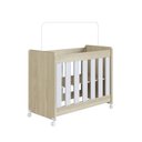 Ver imagem 3 de Mini Berço para Quarto de Bebê 4 em 1 Evolutivo