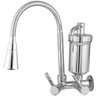 Torneira Com Filtro Para Cozinha Gourmet Ducha Parede Pia Metal - 1