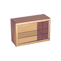 Nicho Decorativo Parede Espelho Bronze Para Sala Quarto Cozinha - 4