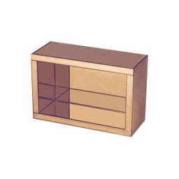 Nicho Decorativo Parede Espelho Bronze Para Sala Quarto Cozinha - 5