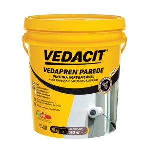 Tinta Impermeável Vedapren Parede Vedacit 18kg