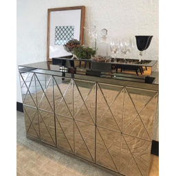 Bandeja Espelho Bronze Sala Cozinha Decorar 40x25 - 4