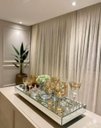Ver imagem 6 de Bandeja Espelho Prata Sala Cozinha Decorar 50x25 Inova Decor