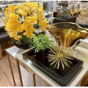 Ver imagem 6 de Bandeja Vidro Preto Decoração 50x30 Inova Decor