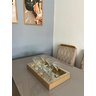 Bandeja Dourada Espelhada Decorativa 50x35 Inova Decor - 3