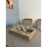 Bandeja Dourada Espelhada Decorativa 50x35 Inova Decor - 2