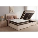 Ver mais imagens de Cama Box Baú Queen: Colchão Molas Ensacadas D Angelis Anjos Superlastic Classic + Base Crc Suede