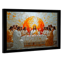 Ver imagem 3 de Quadro Decorativo Santa Ceia Estilo Geométrica