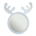 Ver imagem 2 de Espelho Decorativo Infantil Alce 43x44cm Branco - In House Decor