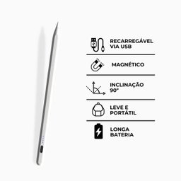 Caneta Digital Universal Touchscreen Ponta Fina Precisão - 9