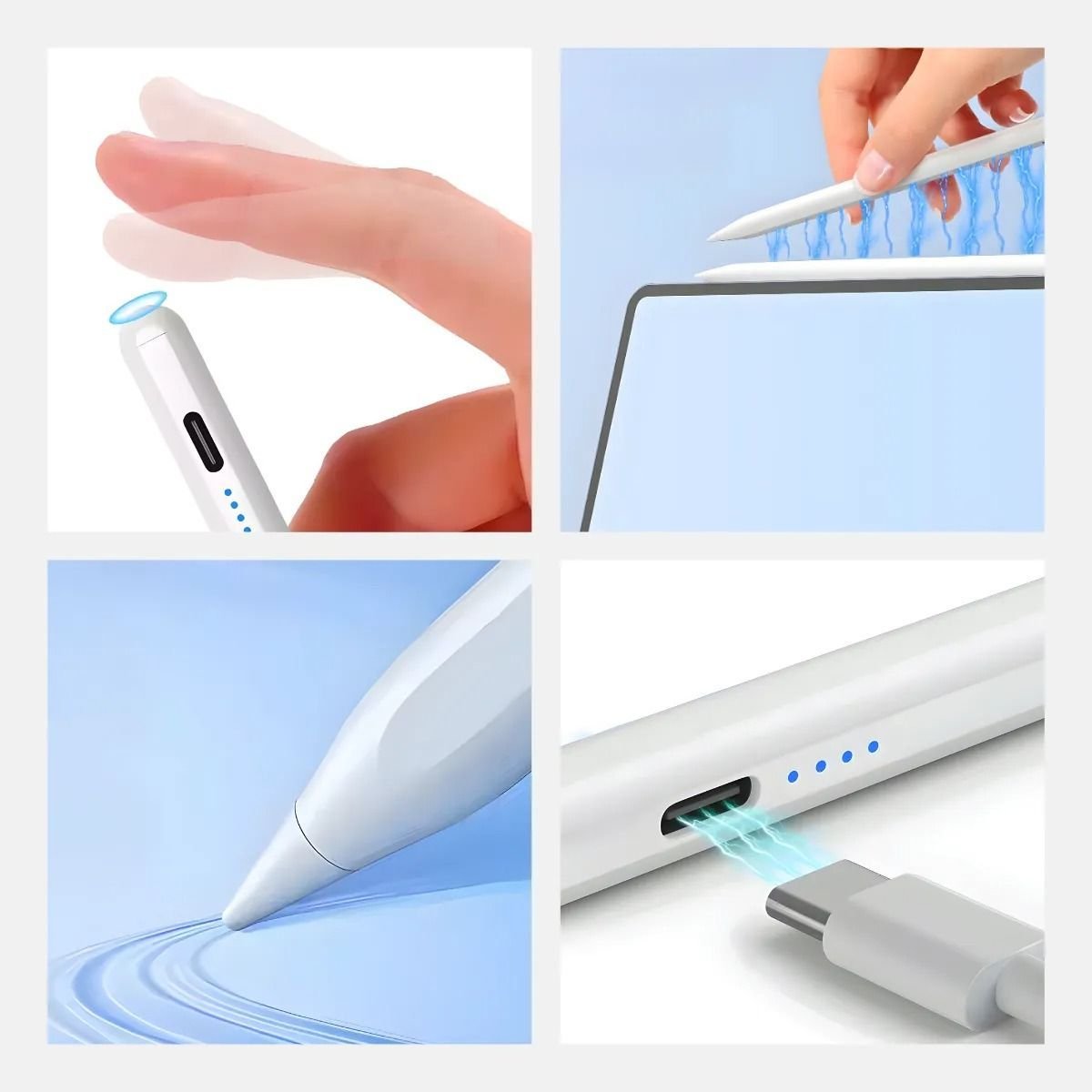 Caneta Digital Universal Touchscreen Ponta Fina Precisão - 5