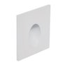 Balizador de Embutir Led Quadrado 0,75w 3961C-S Branco - Interlight - 1