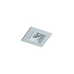 Embutido para Mini Dicróica Gu10 Quadrado Branco - 1