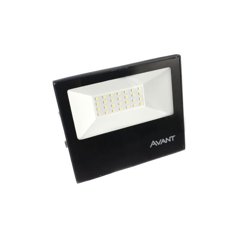 REFLETOR LED SLIM 30W 3000K BRANCO QUENTE IP65 AVANT