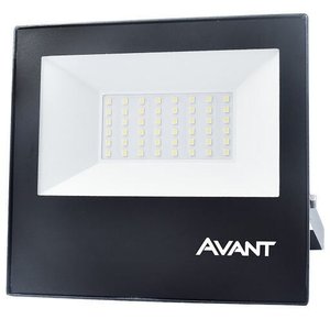 Refletor LED 50W Bivolt Holofote Branco Neutro a Prova D'Água