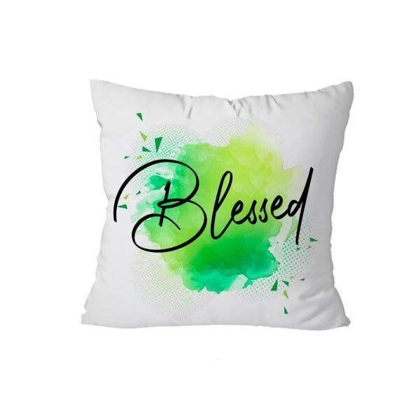 Kit de Almofadas Cheias com Nó Tie Dye Branco 03 Peças - 3