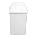 Ver imagem 6 de Cesto Quadrado Com Tampa Vai E Vem 60 Litros:Vermelho