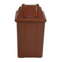 Ver mais imagens de Cesto Quadrado Com Tampa Vai E Vem 60 Litros:Vermelho