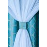 Cortina Semi-blackou Berlim 4,00m x 2,50m Cor Verde água - 4