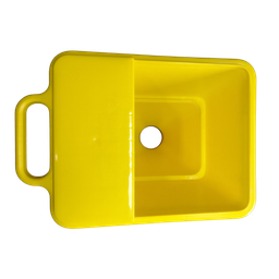 Caneca Amarela 3.5L com Tampa para Pistola Bailéu Pistola de Projeção - 5