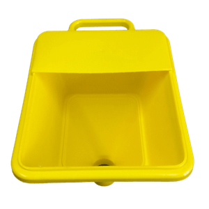 Caneca Amarela 3.5L com Tampa para Pistola Bailéu Pistola de Projeção