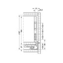 Ver imagem 4 de Gaveta Metálica Alta (30kg) 175x500mm Invisa Slim Soft Close Cinza Hafele 01 Conjunto