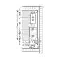 Ver imagem 3 de Gaveta Metálica Alta (30kg) 175x500mm Invisa Slim Soft Close Cinza Hafele 01 Conjunto