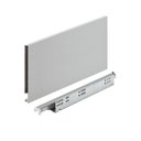 Ver imagem 1 de Gaveta Metálica Alta (30kg) 175x500mm Invisa Slim Soft Close Cinza Hafele 01 Conjunto