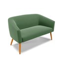 Ver imagem 7 de Kit 01 Namoradeira 02 Lugares E 02 Poltronas Suede Verde