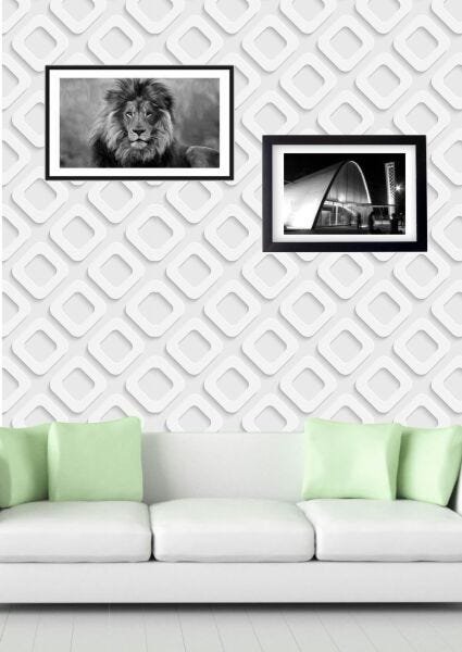 Adesivo de parede Decorativo 3D Decor 001- Rolo com 3 Metros x 0,50cm - 3