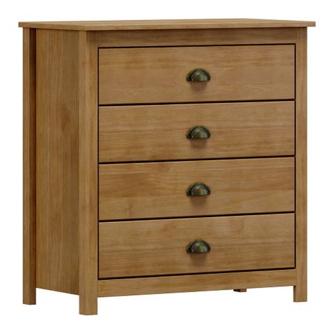 Cômoda 4 Gavetas Topázio 9101fn Freijó Finestra