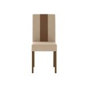 Ver imagem 7 de Conjunto Mesa de Jantar Kate 120cm 4 Cadeiras Linea Revestidas em Suede Carvalho/Marfim Yescasa