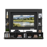 Estante Rack com Painel e Suporte Tv 65" Moscou Multimóveis Preto/tenerife - 5