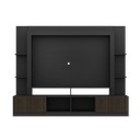 Ver imagem 6 de Estante Rack com Painel e Suporte Tv 65" Moscou Multimóveis Preto/tenerife