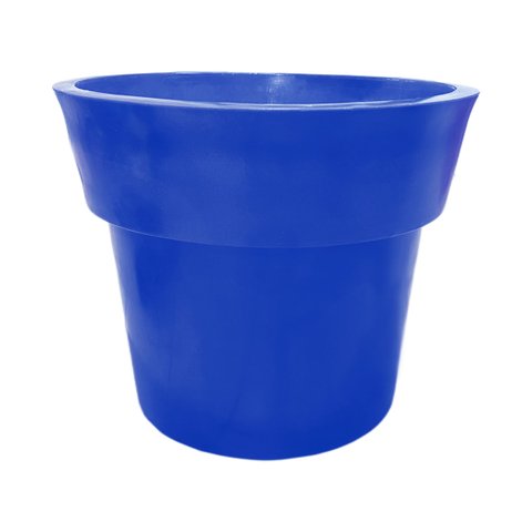 Vasos Plantas Frutífera Hortaliças 45x50 Ibiza Polietileno Bgplasticos V9 Azul Arara 009