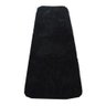 Tapete Passadeira Peludo Corredor 2,00 x 0,60 - Preto - Liso - 1