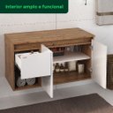 Ver imagem 4 de Conjunto para Banheiro Apollo 90 Suspenso- Fabribam Gabinetes