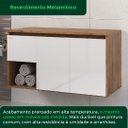 Ver imagem 3 de Conjunto para Banheiro Apollo 90 Suspenso- Fabribam Gabinetes
